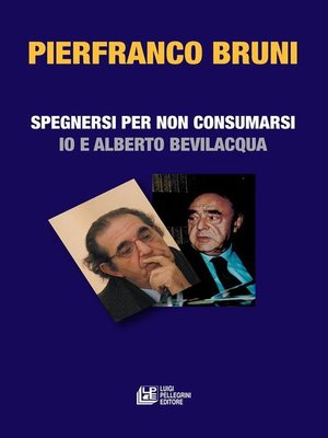cover image of Spegnersi e non consumarsi